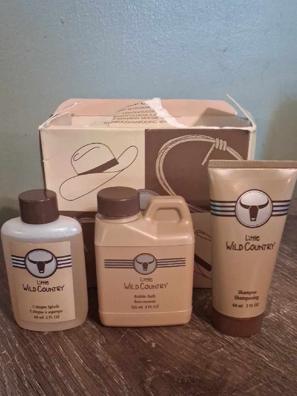 Avon Little Wild Country Bath Box Set
